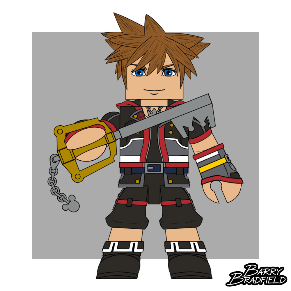 Kingdom Hearts III Sora | Kingdom Hearts Wave 5 [Unproduced]