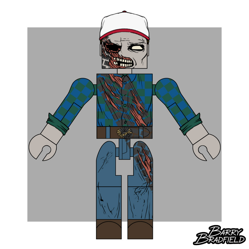 Trucker Zombie | The Walking Dead Wave 8 [Unproduced]