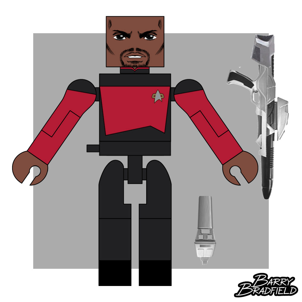 Captain Sisko | Star Trek Legacy Wave 1