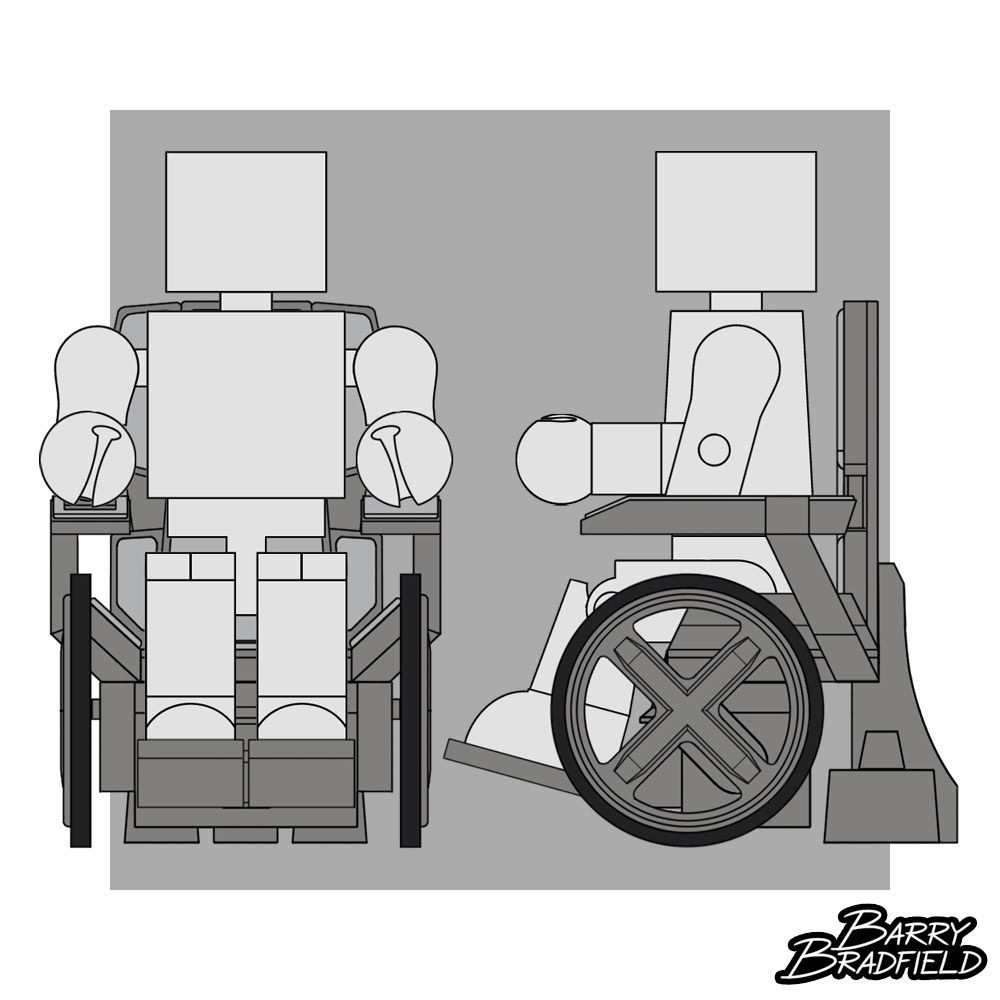 Charles Xavier's Wheelchair | Marvel X-Men Days of Future Past