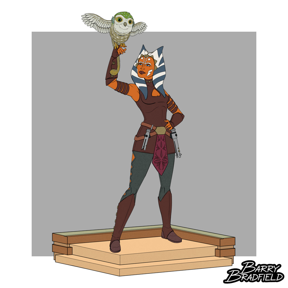 Ahsoka Tano with Morai | Star Wars The Clone Wars