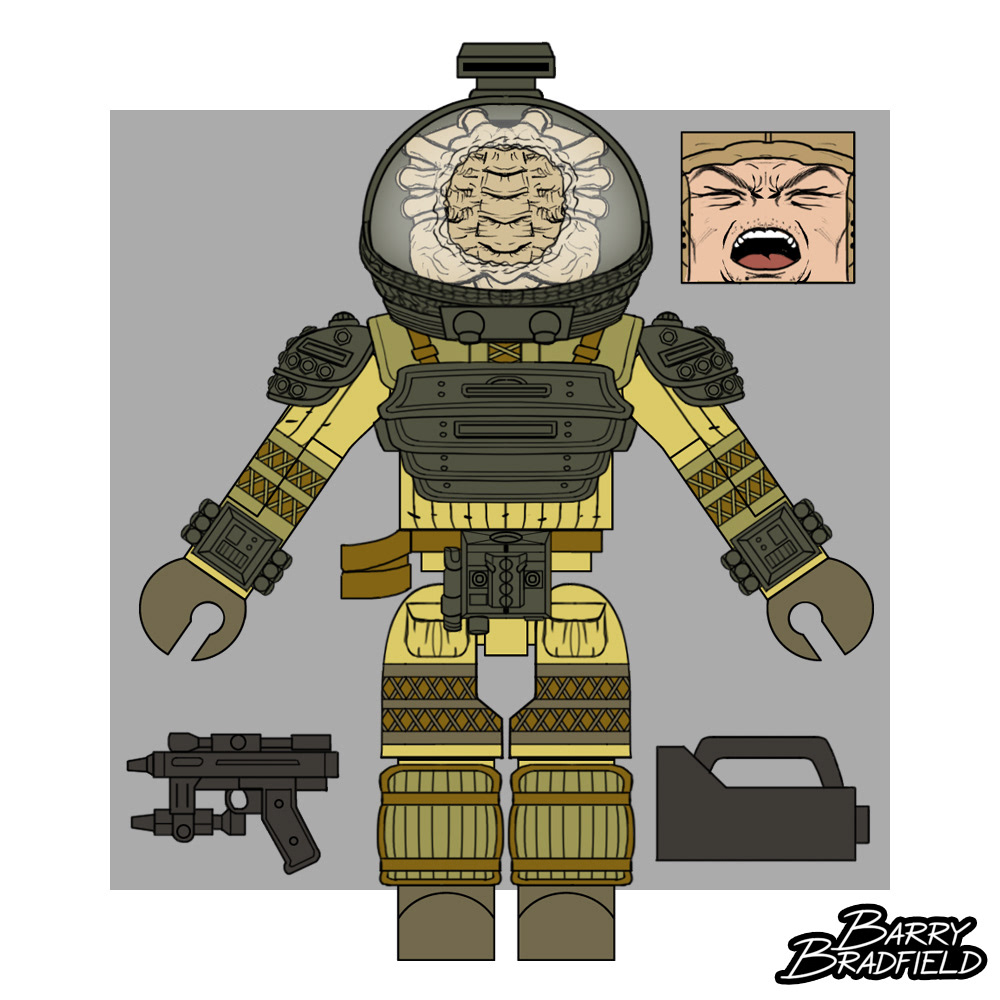 Facehugger Kane | Aliens Deluxe Wave 2