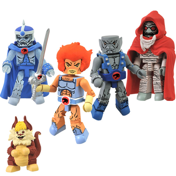 Thundercats Wave 1 - Design Elements, Colour, Tampo, Sculpt Direction.