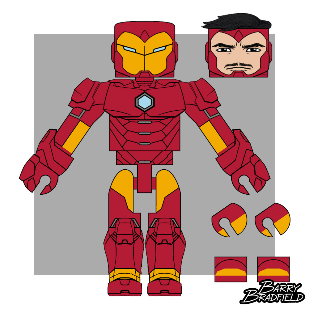 Iron Man | Marvel Fred's Wave 1 [Unproduced]