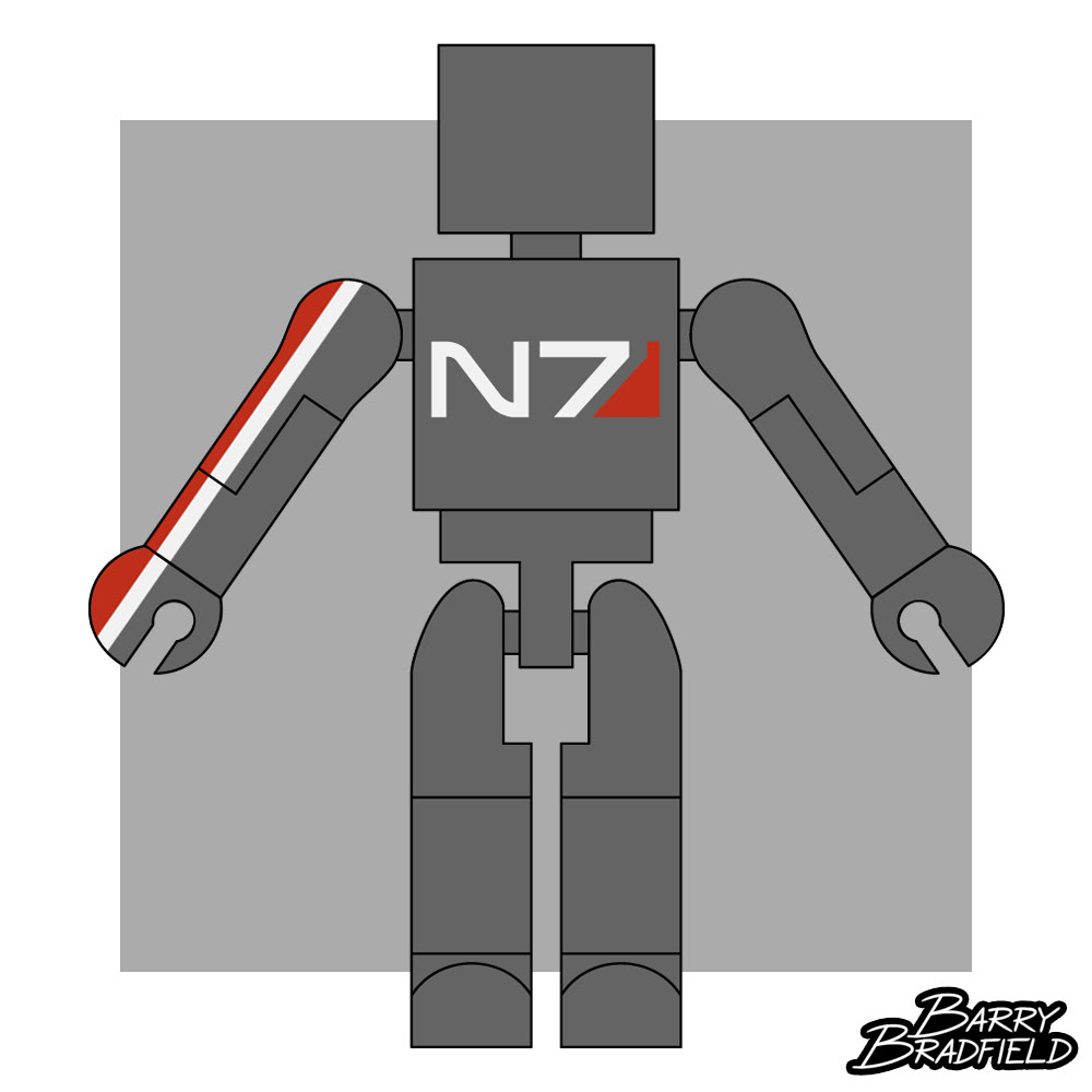 N7 Blank | Mass Effect Promo [Unused]