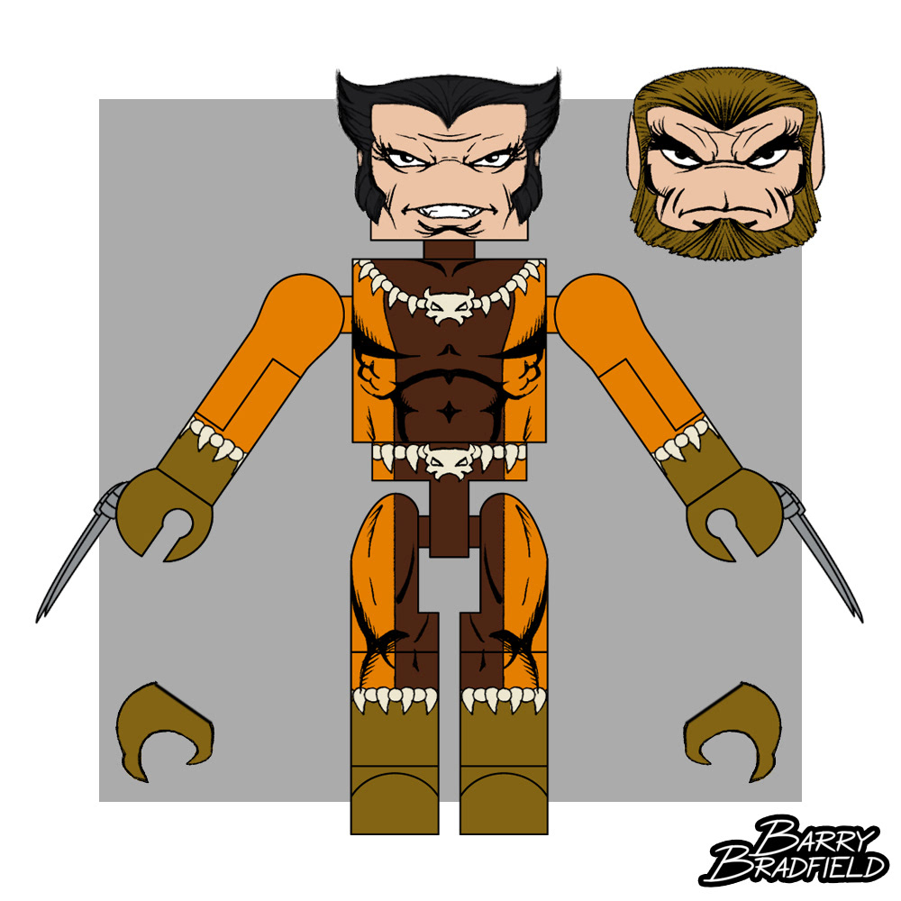 Wolverine as Fang | Marvel Wave 47 [Unused]
