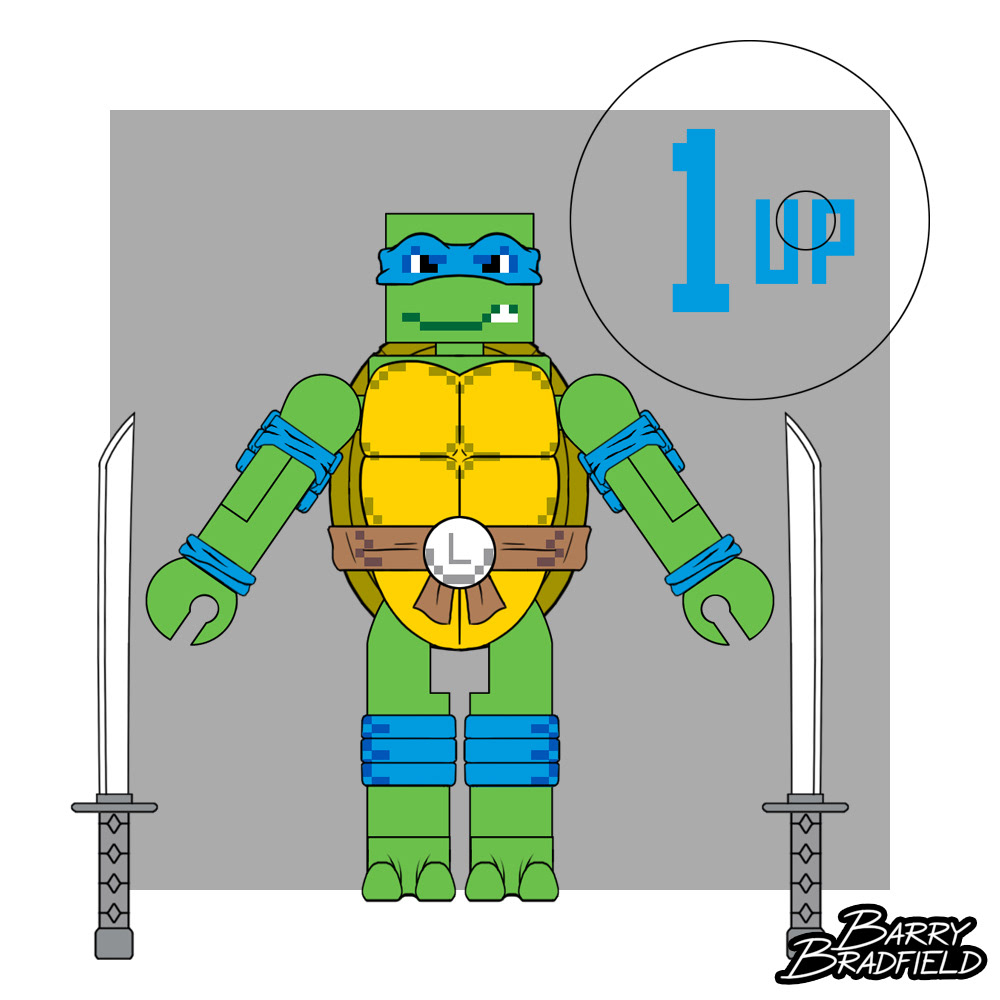 Leonardo | Teenage Mutant Ninja Turtles Retro Gamer