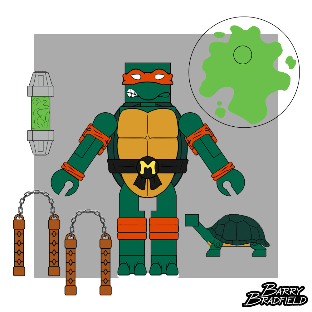 Michelangelo | Teenage Mutant Ninja Turtles Retro Collector