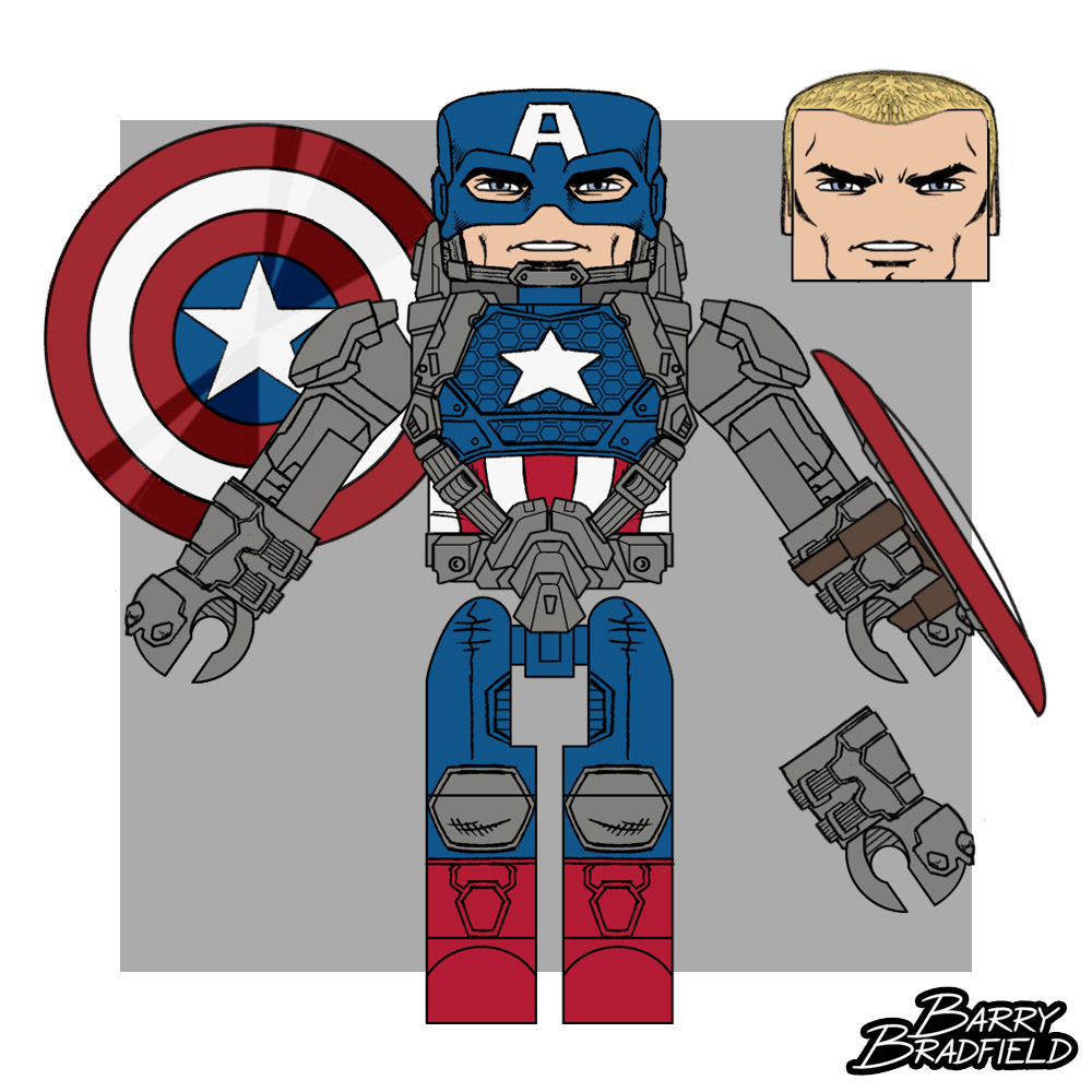 Space Suit Captain America | Marvel Infinity