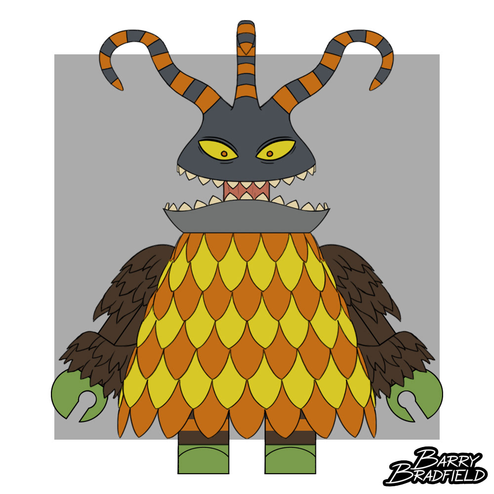 Harlequin Demon | The Nightmare Before Christmas Halloween Town 4-Pack