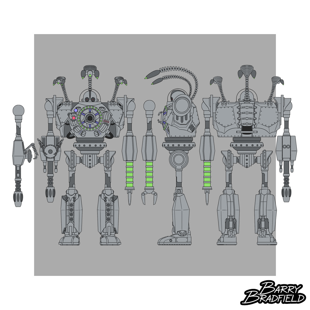 Attack Mode Iron Giant | The Iron Giant [Unused]