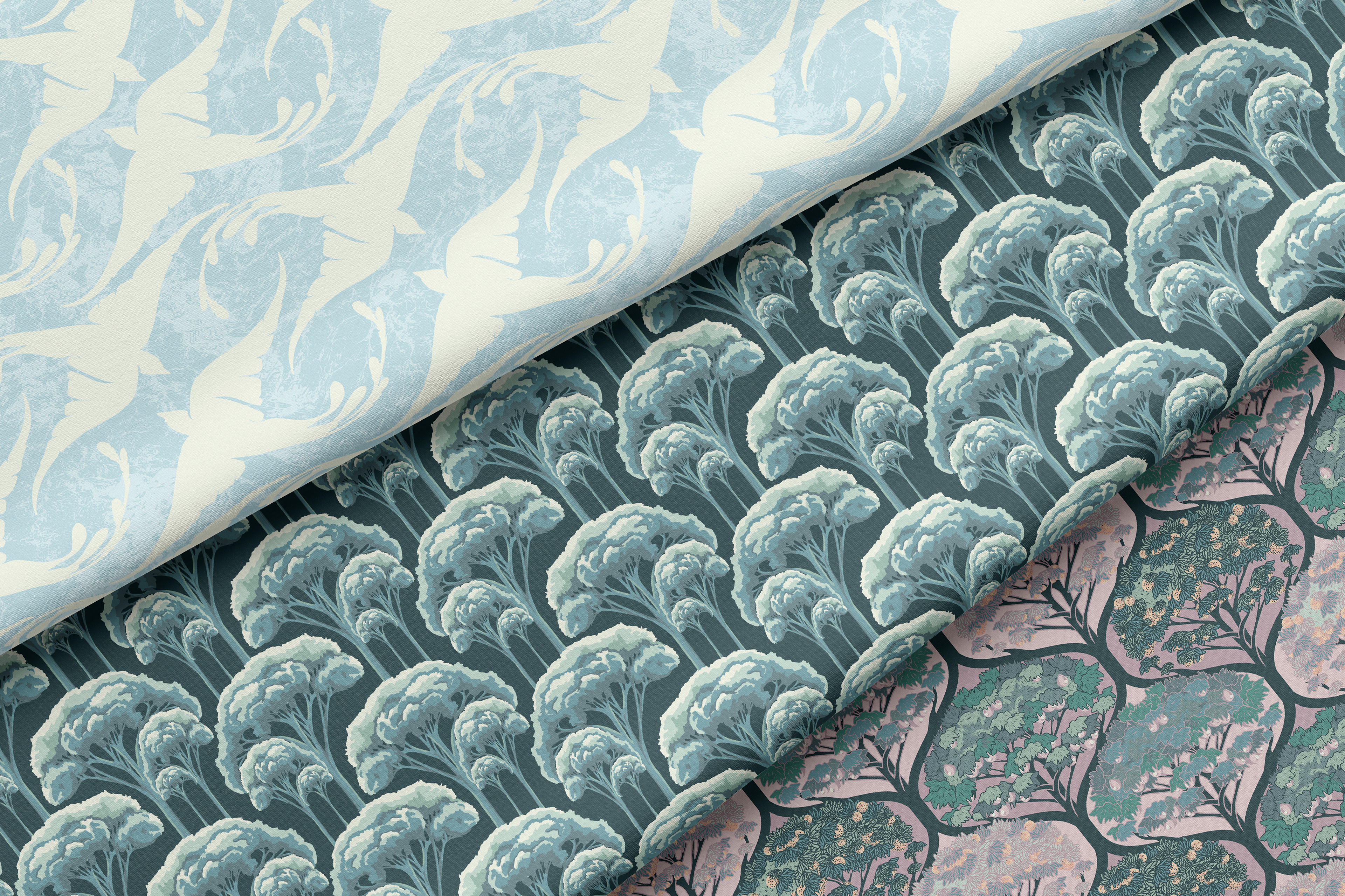 The Avalon Collection Fabric Patterns