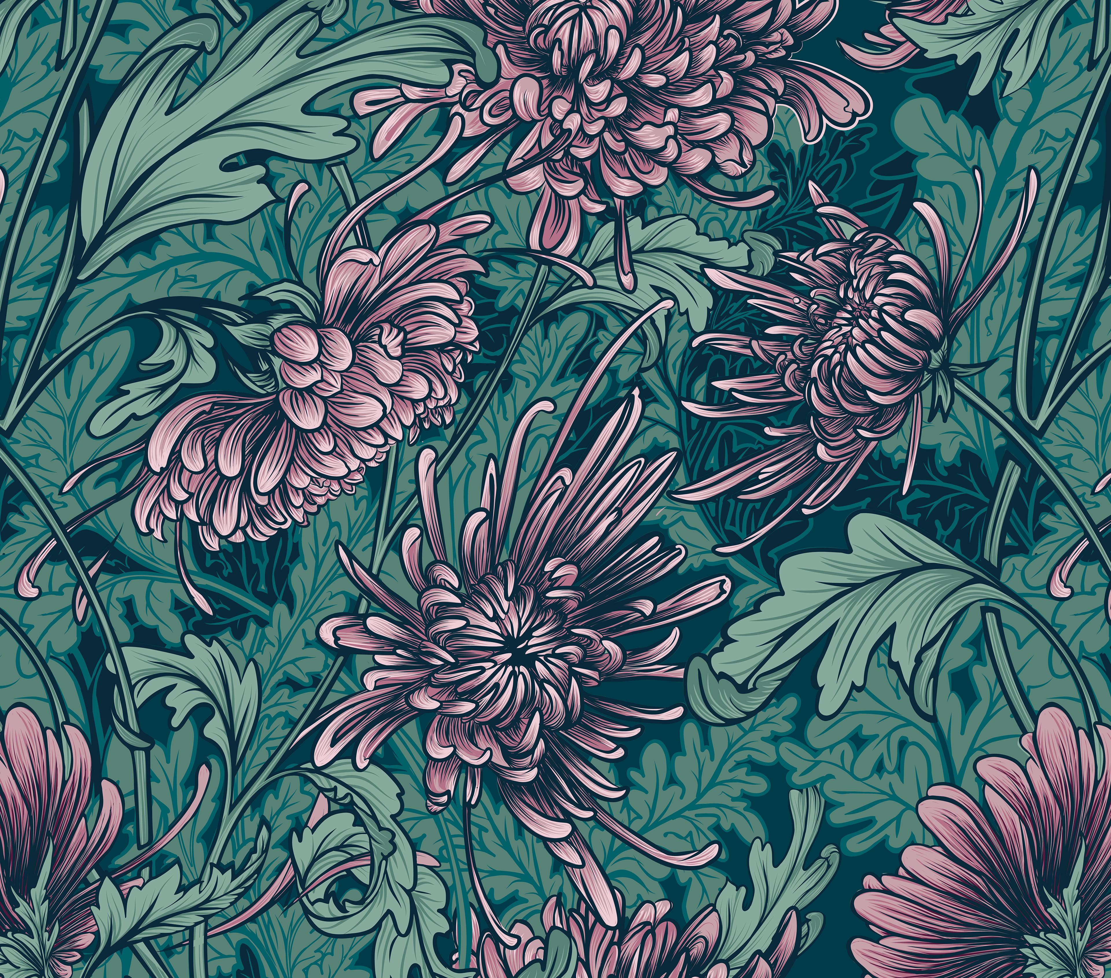 Trailing Chrysanthemum