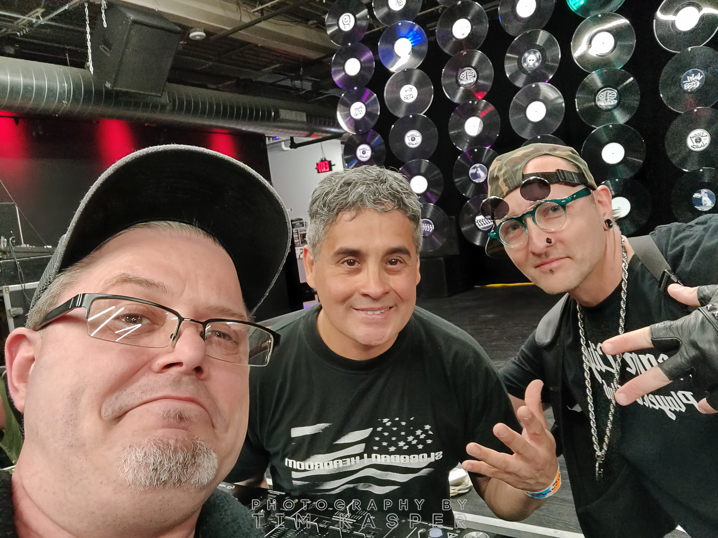 Myself, Angel Alanis and JC Hanna aka D1RT M@LL