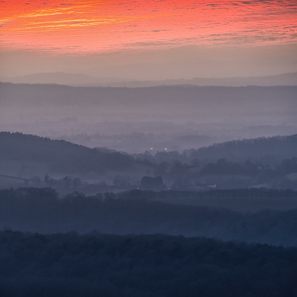 07 Feb 2023: Sunset and Mist