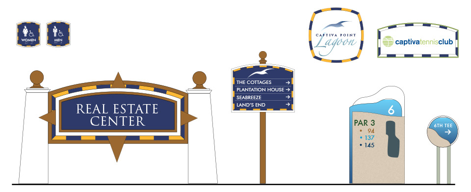 Sign Program for Resort