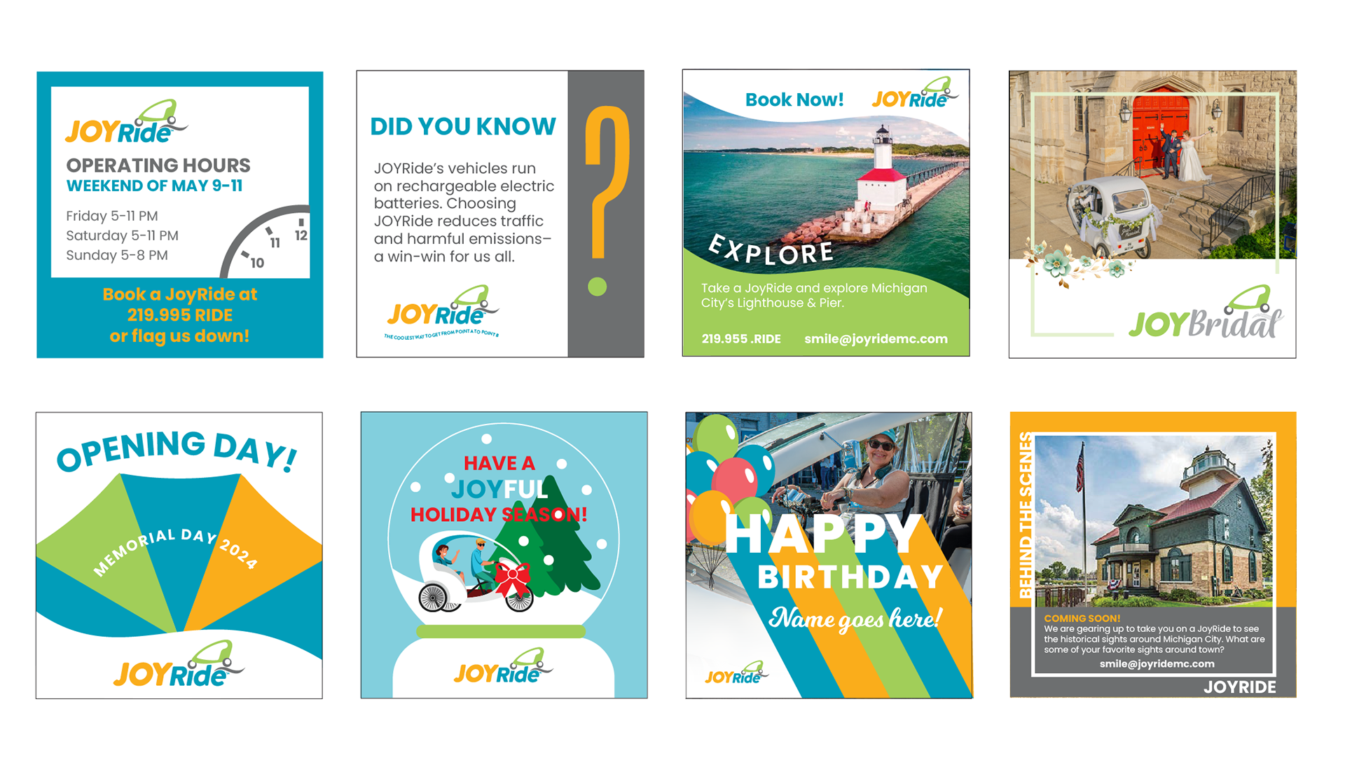 Social media banners