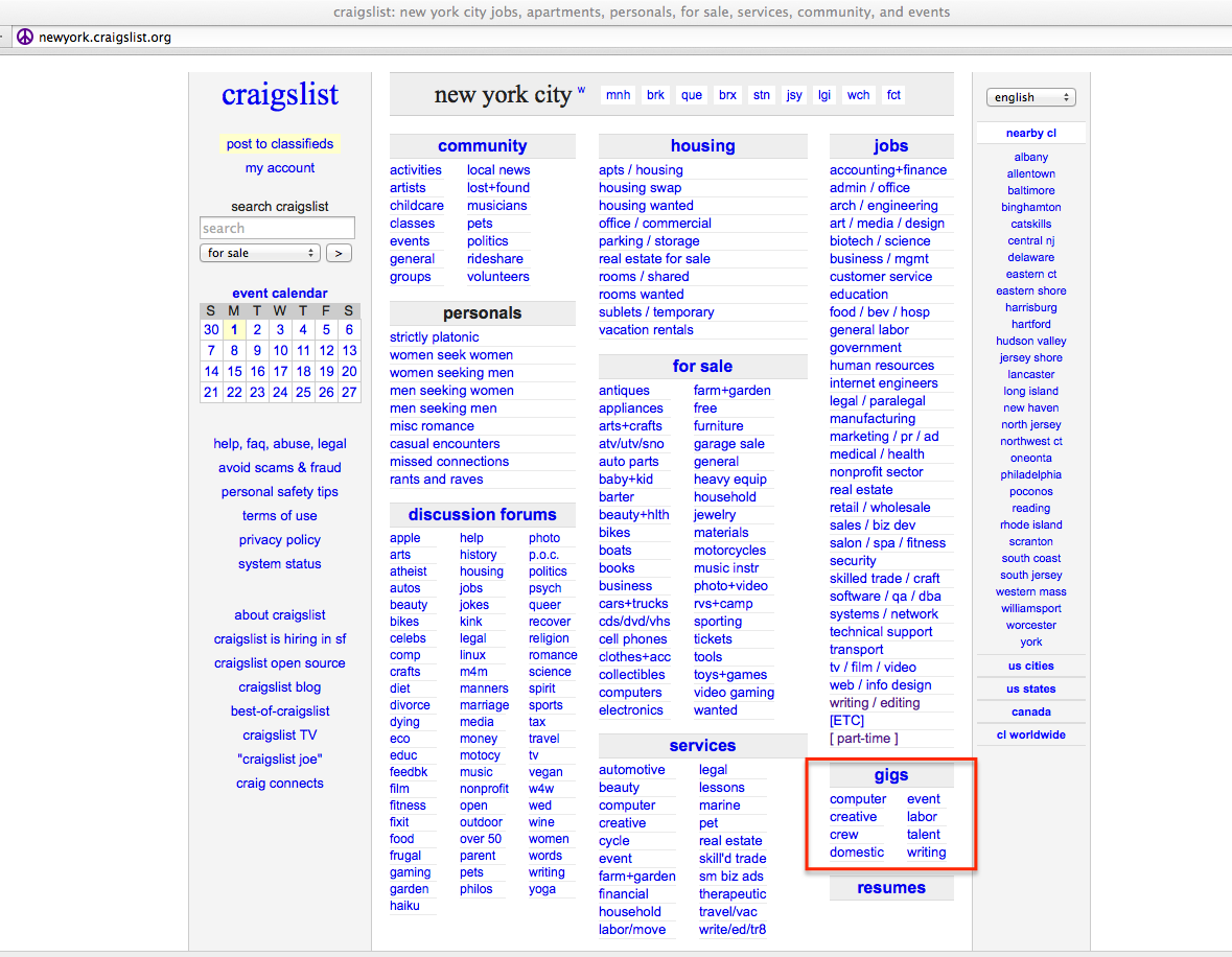 HOMEPAGE BEFORE
