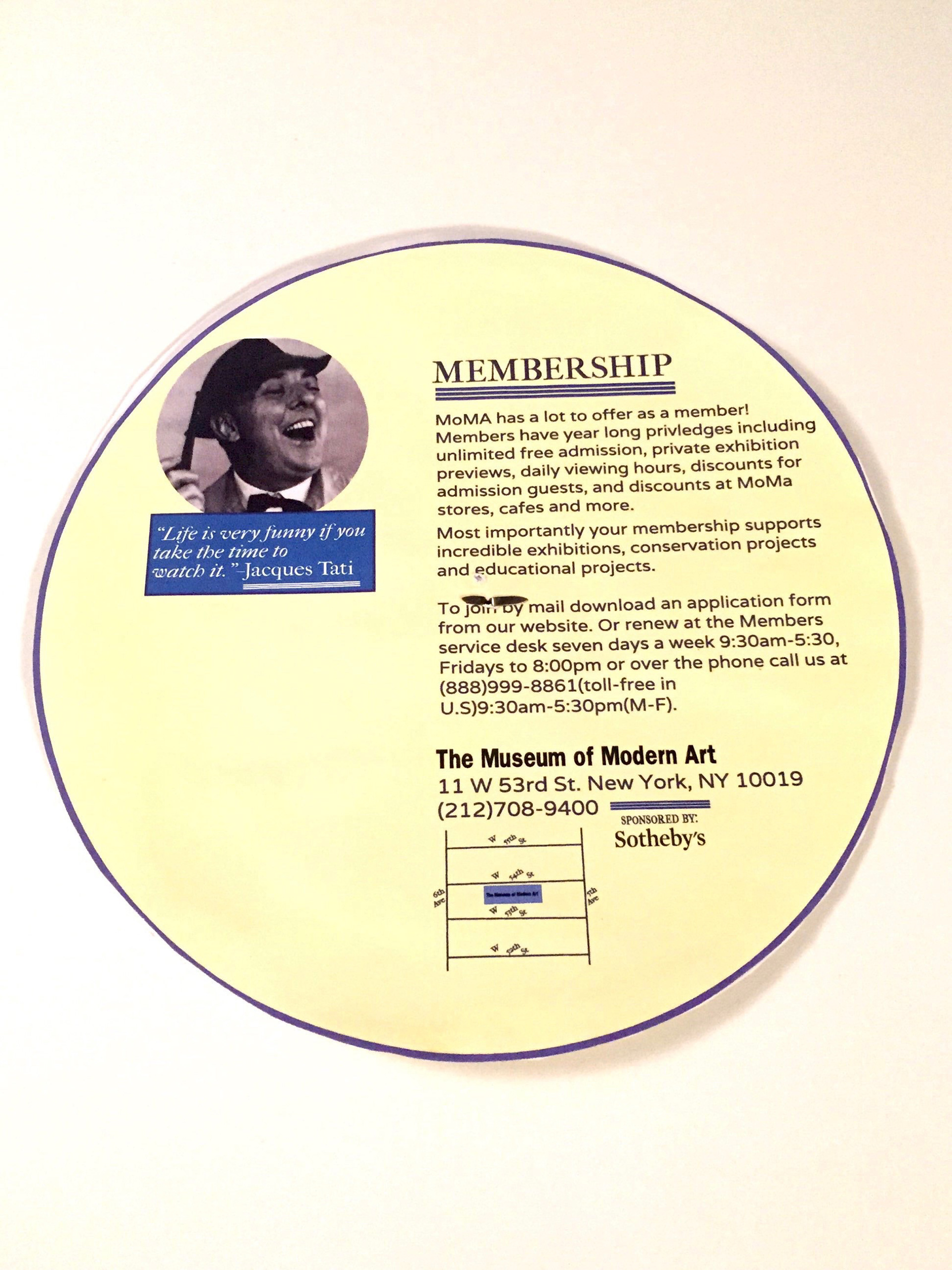 Back of Brochure(Informational Wheel)