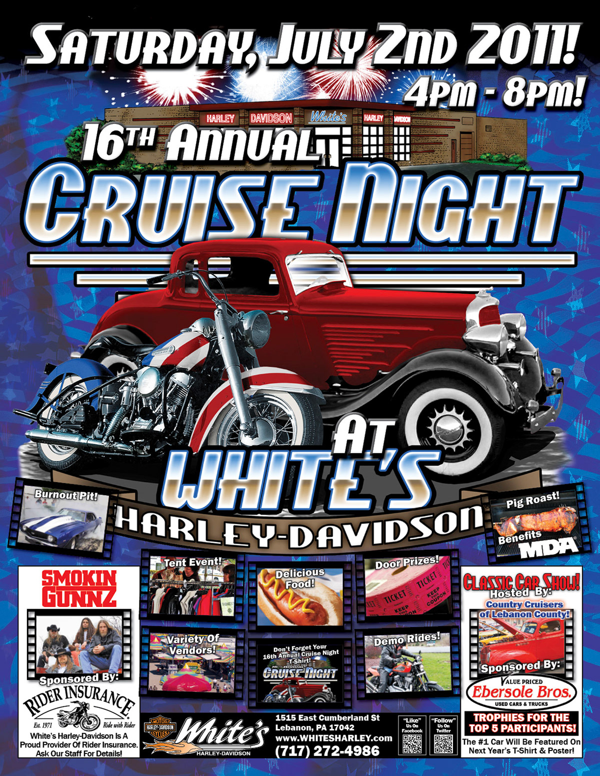 White's H-D Cruise Night 2011