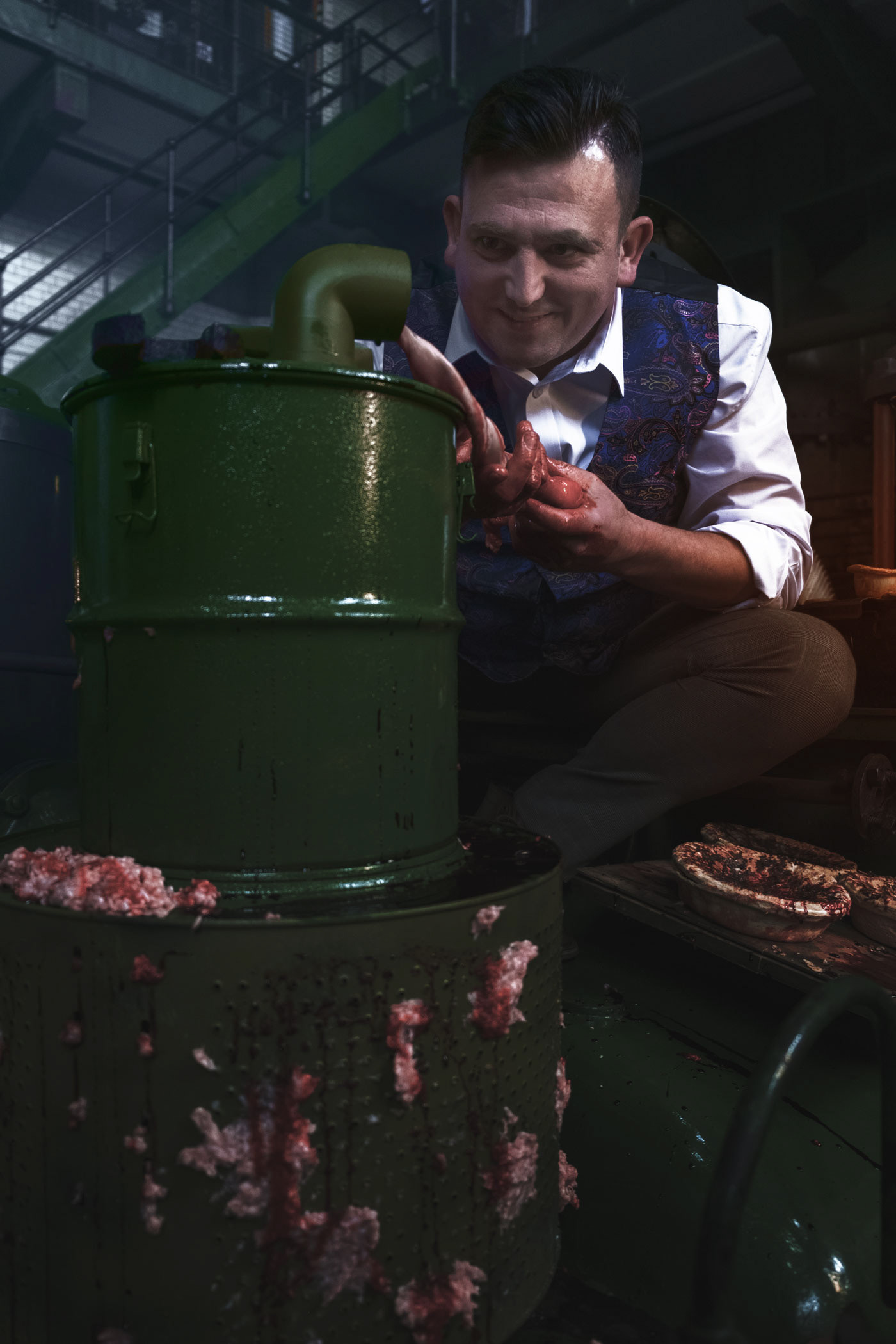 Josh Witcher as Sweeney Todd