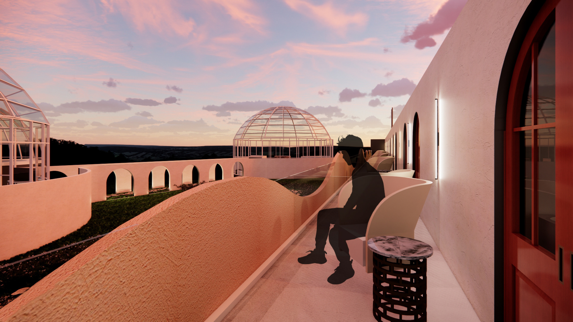 Loft Balcony Perspective