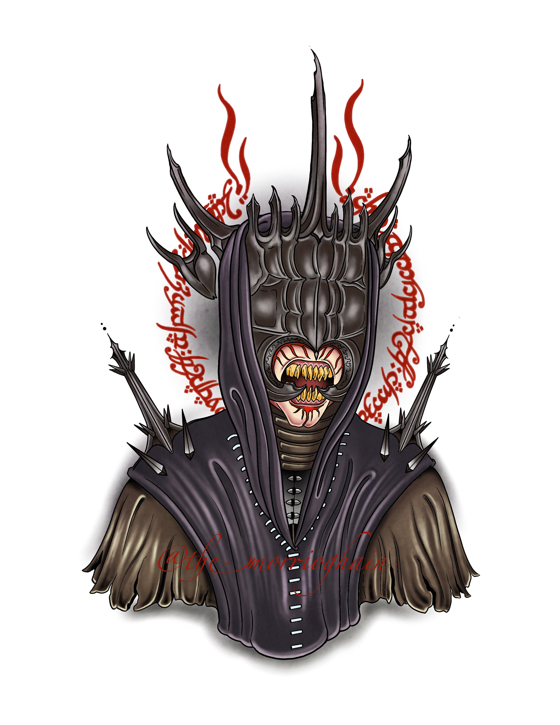 The Mouth of Sauron - Lord of the Rings - 10-12 inches