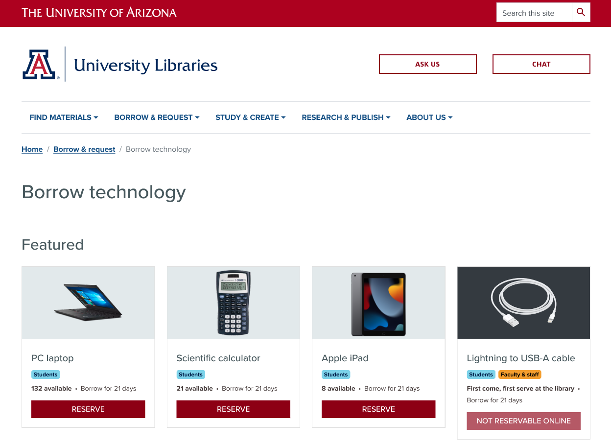 USB-C MacBook charger  University of Arizona Libraries