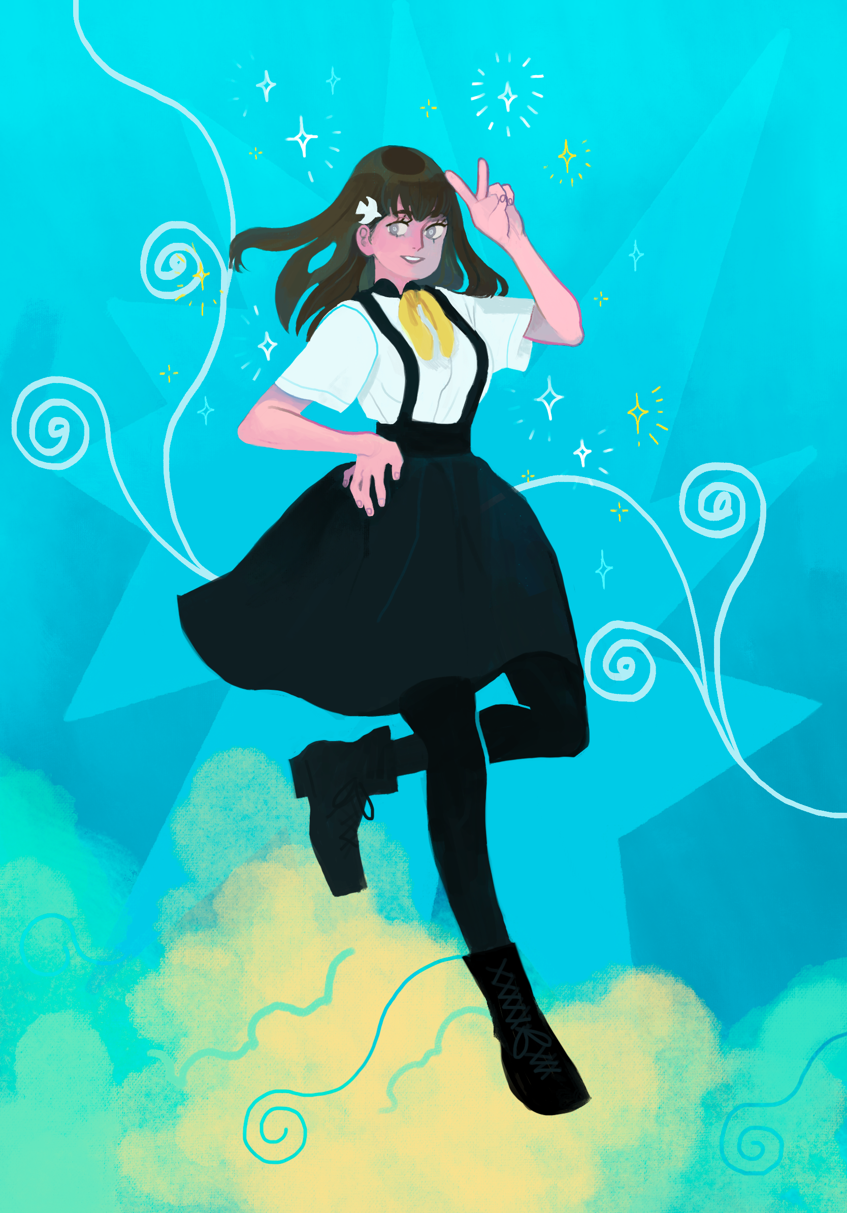 hajime ichinose / gatchaman crowds / 2020