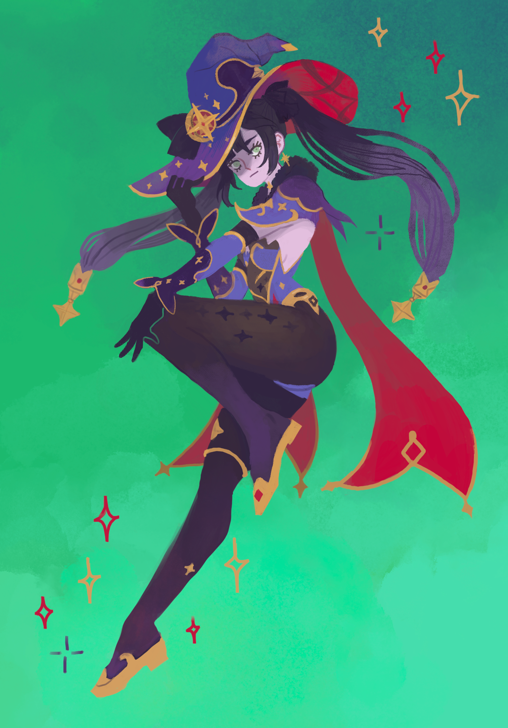 mona / genshin impact / 2020