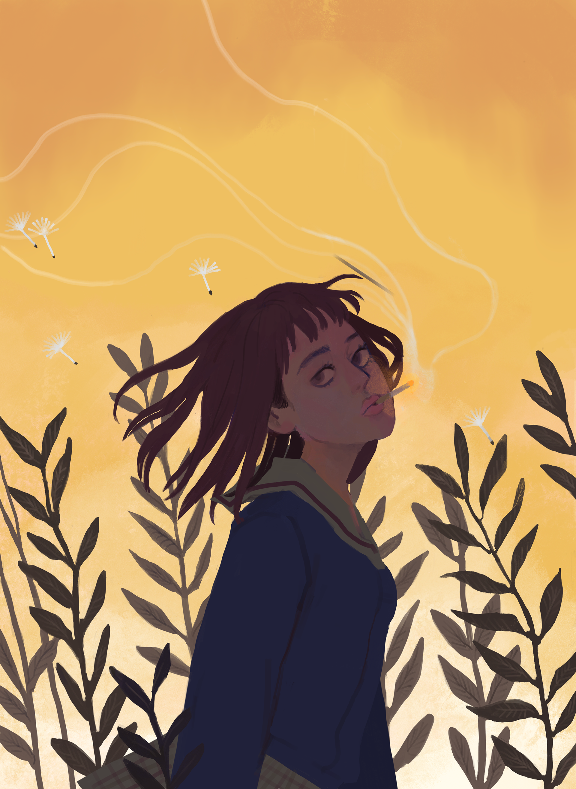 mamimi samejima / flcl / 2020