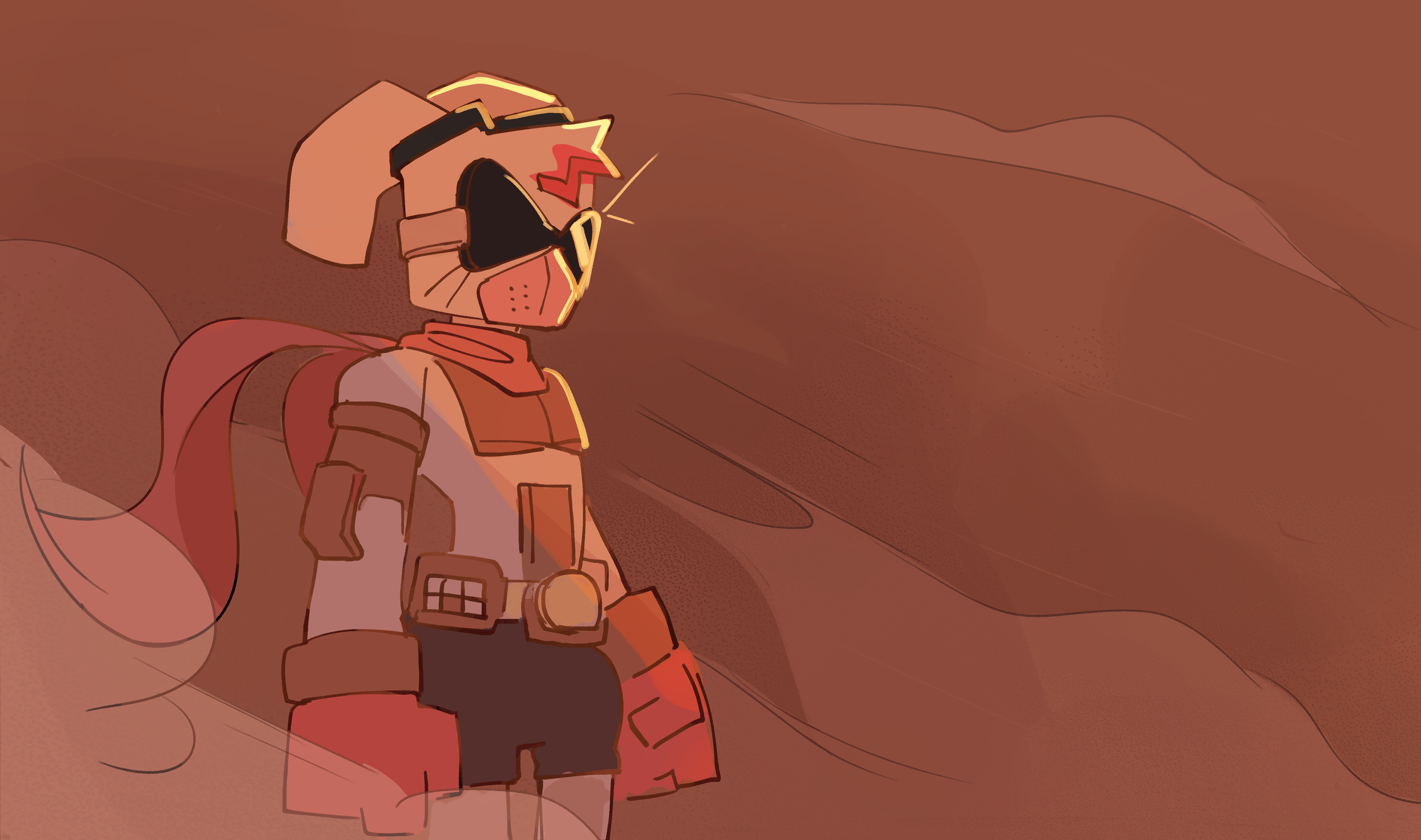 Original Character as a Toku-styled Hero