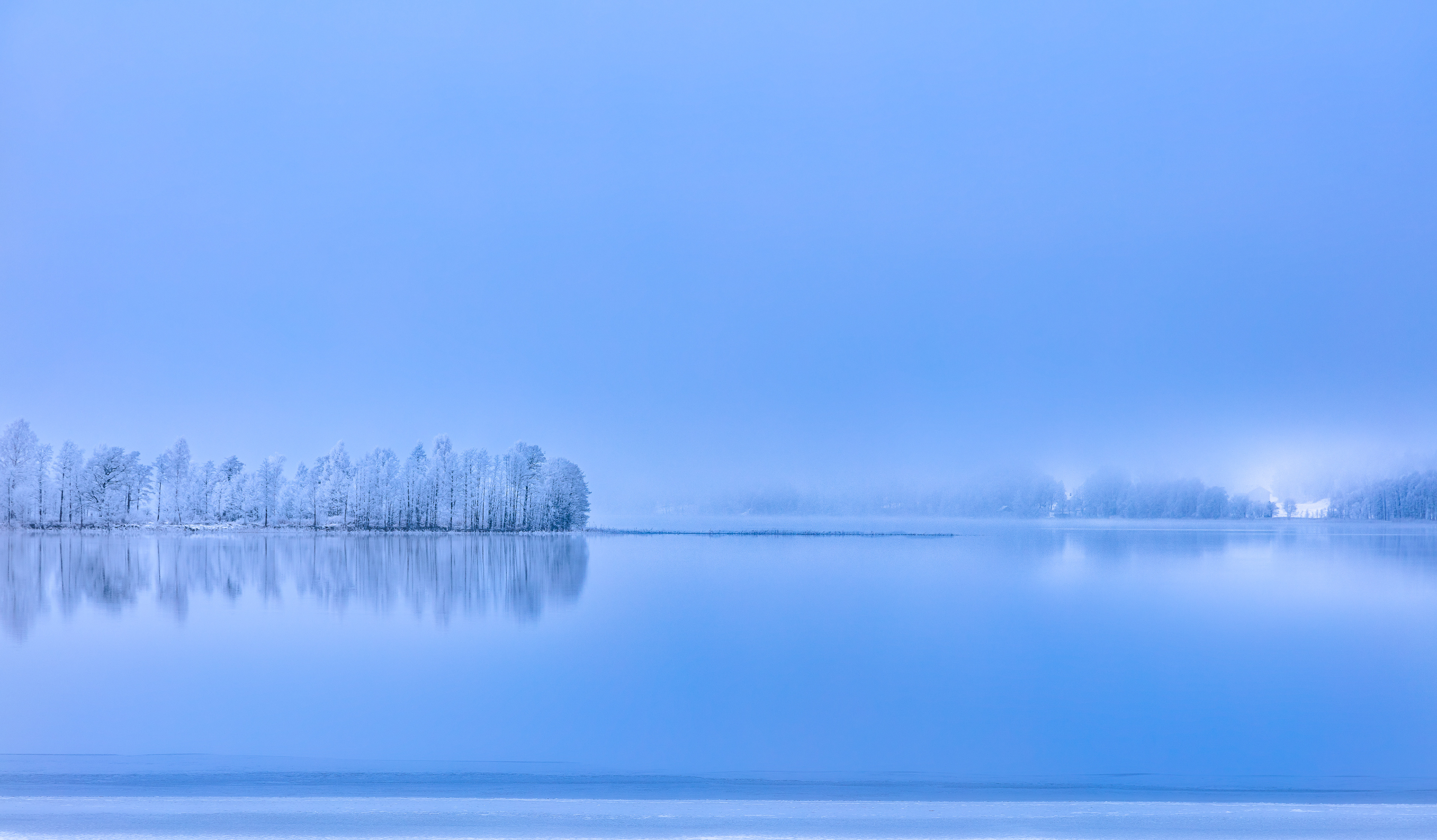 Lake Åmmeln, Sweden.