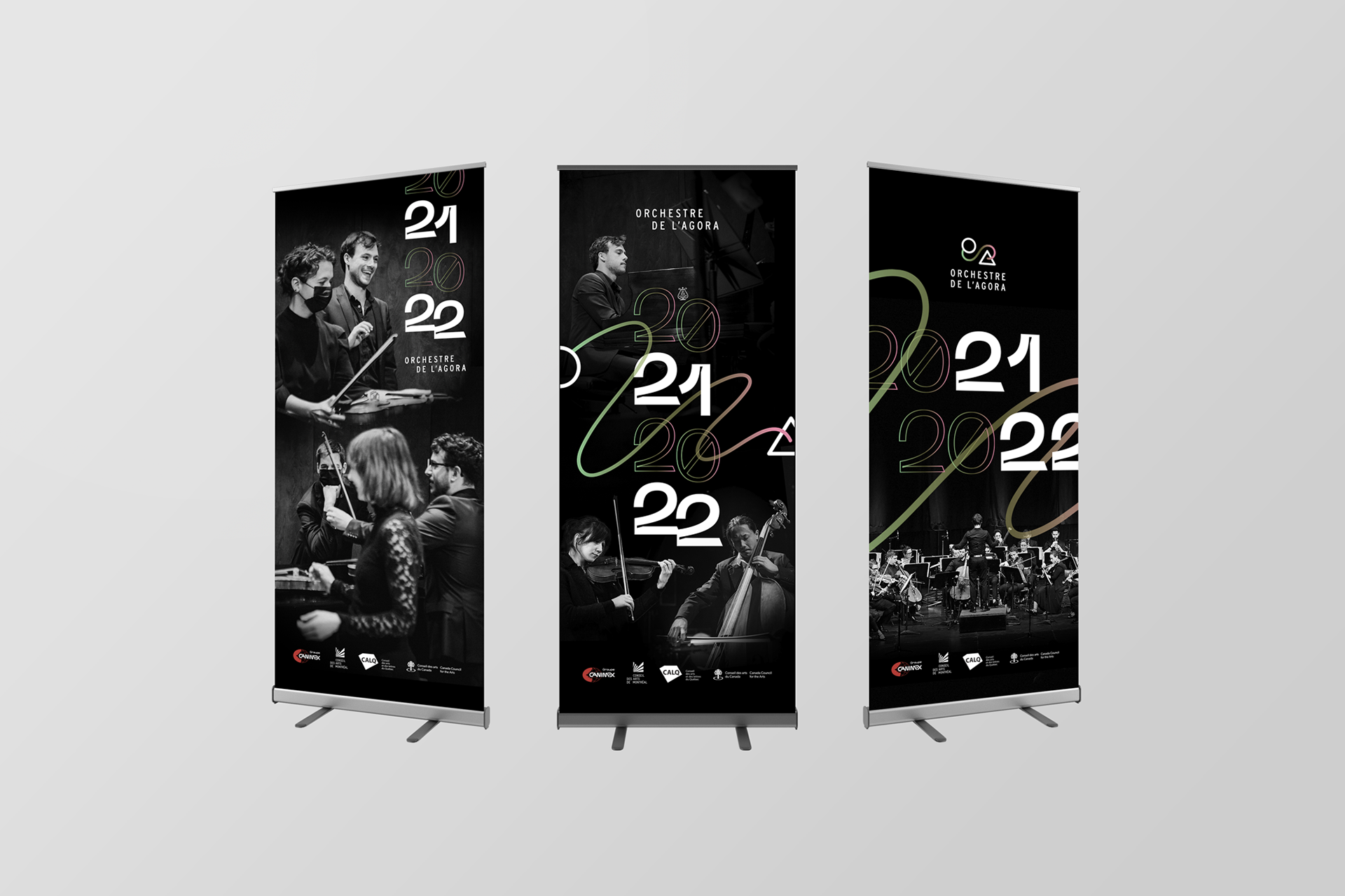 Season 2021-2022 on site display banners.