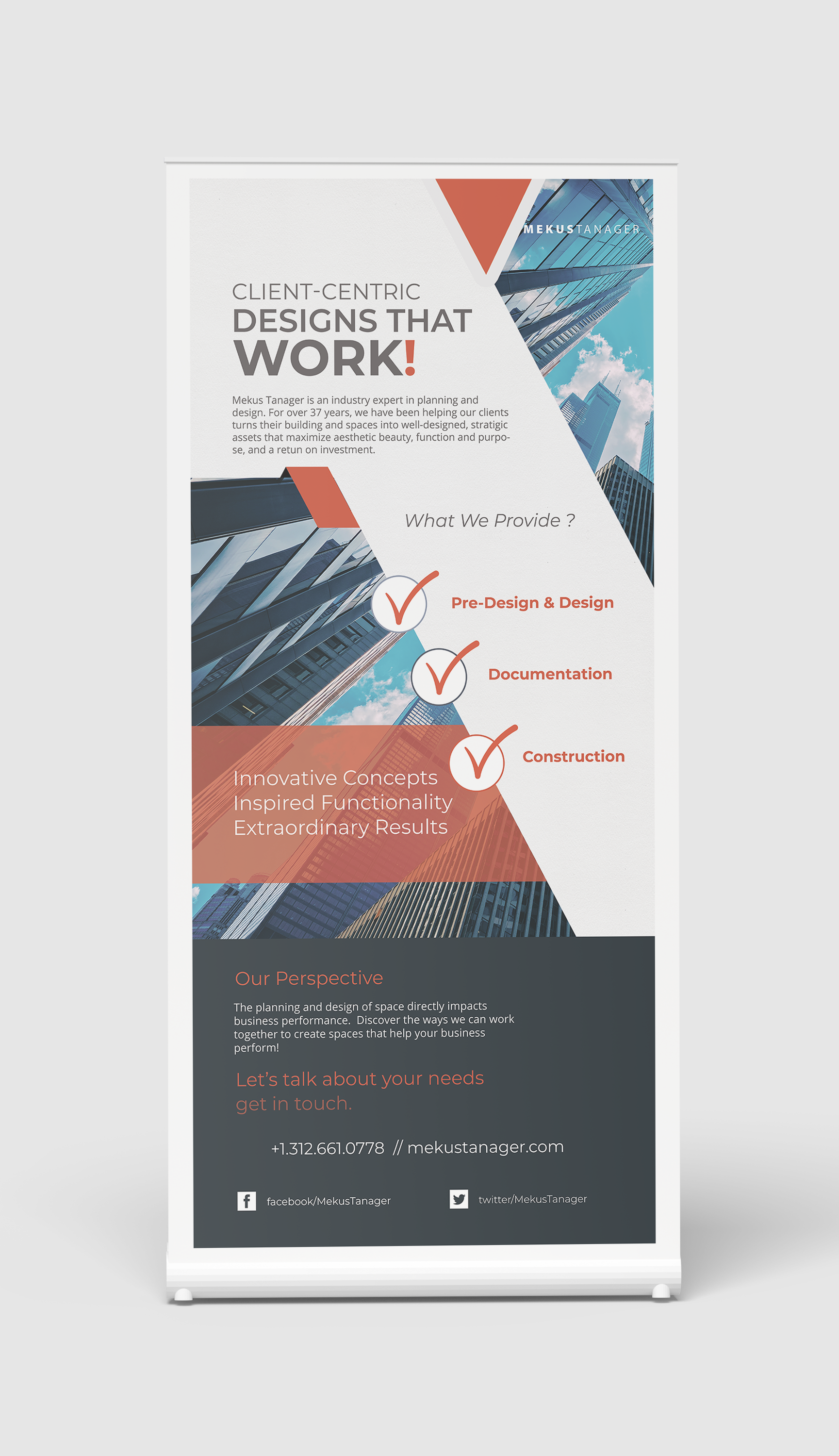 Roll-Up Convention Banner