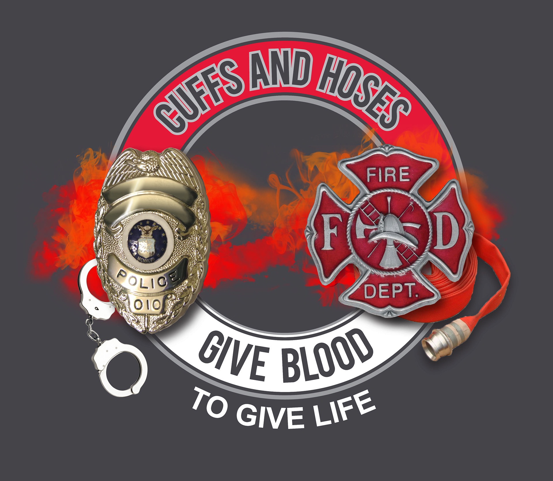 Boots Versus Badges unite for a blood drive
