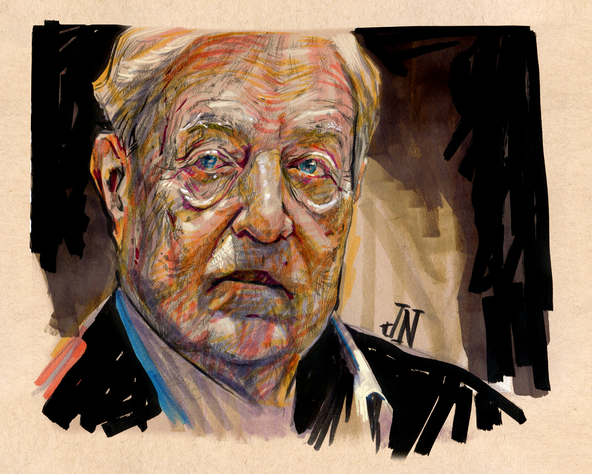 Portrait of Soros