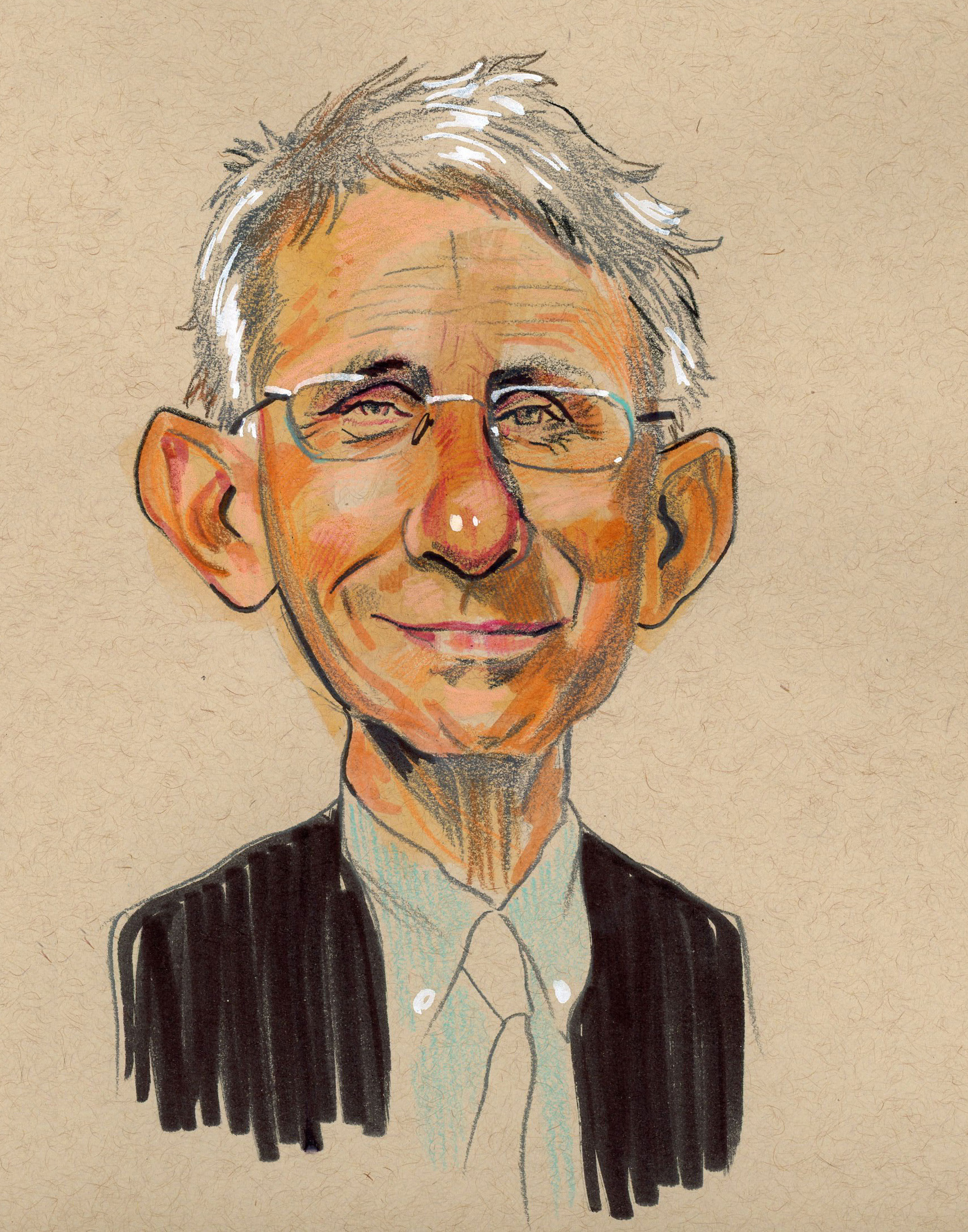 Sketch of Fauci