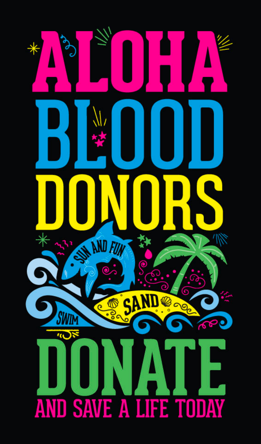 This design sold for a white shirt, but I do like the "on block" version
