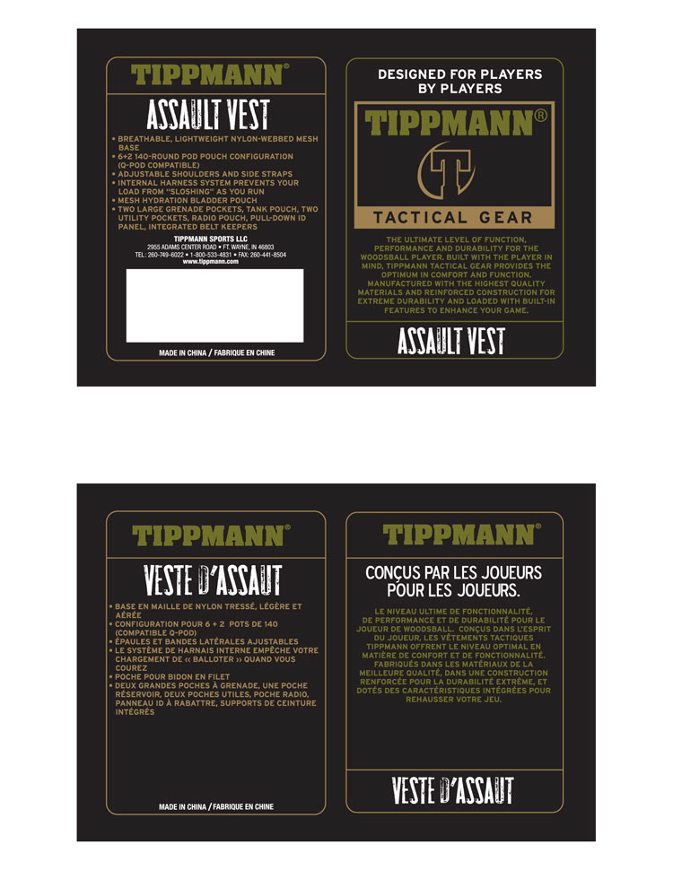 Created the logo plus made tags for apparel