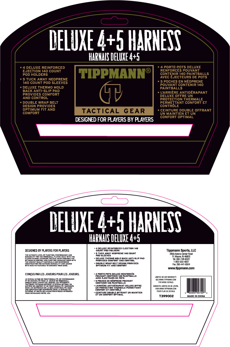 More cutom hang tags for Tippmann Sports
