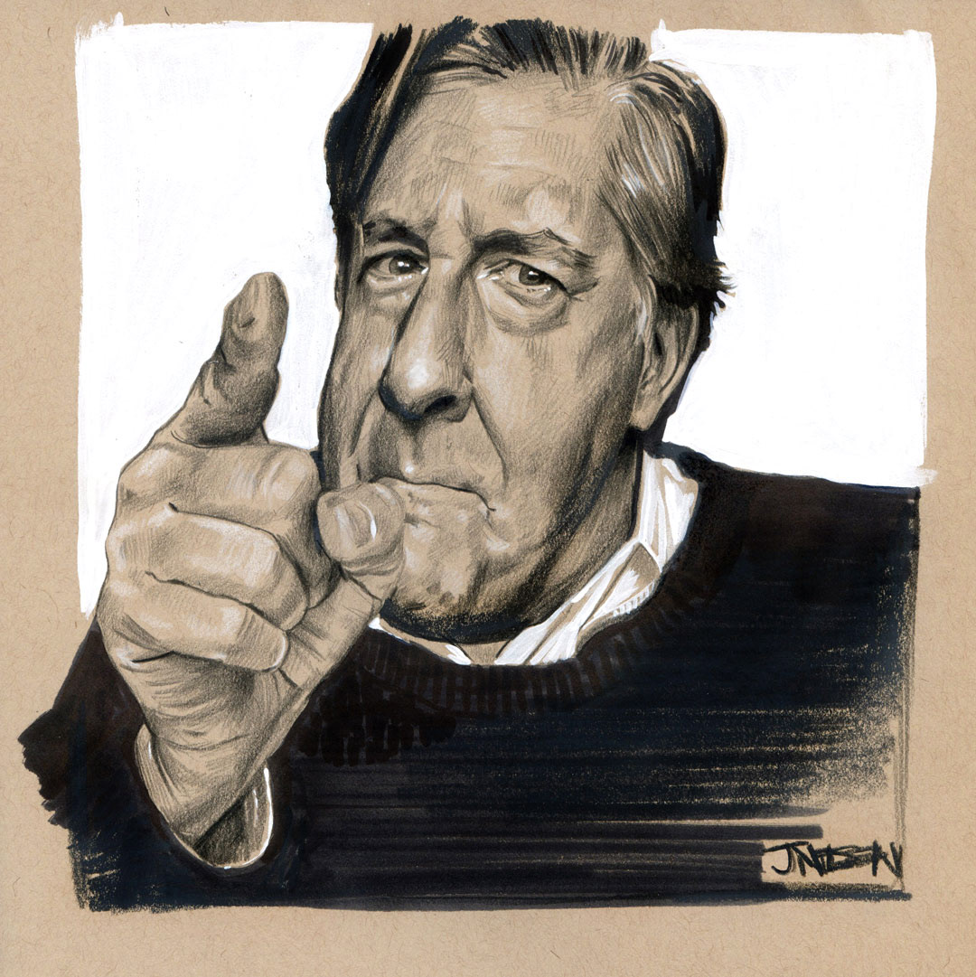 Sketch of Ed Mermann