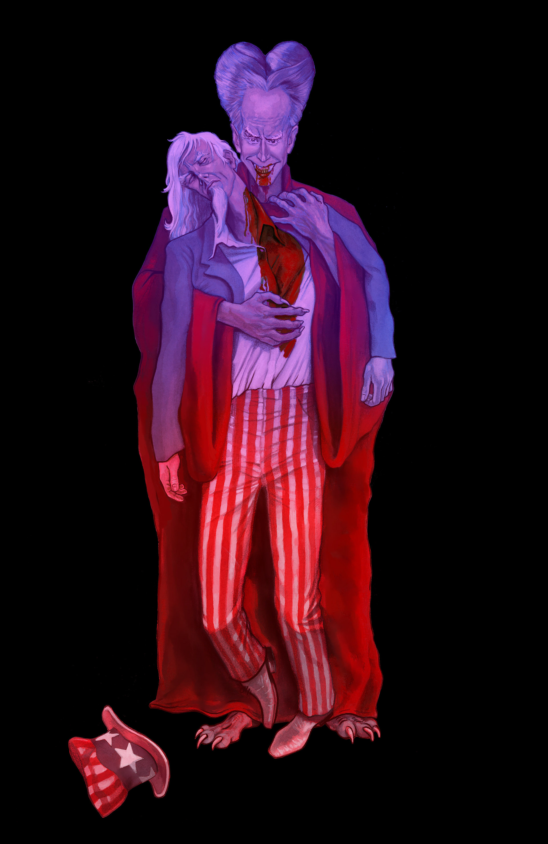 Flag and Paper target art for WRMFZY