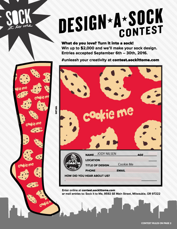 Sock Design for Contest
