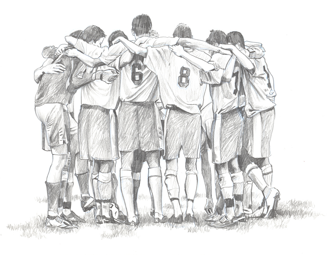 Illustration in sketch style for Grant Thornton