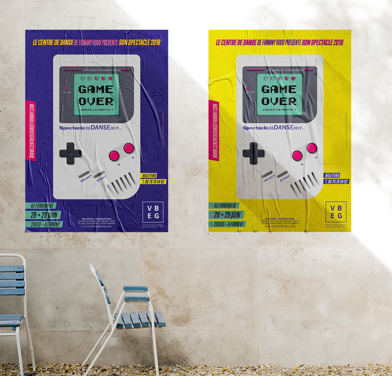 affiche de l'école VBEG - ©Studio Apostille