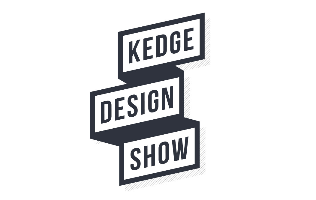 logo kedge design show - © studio apostille