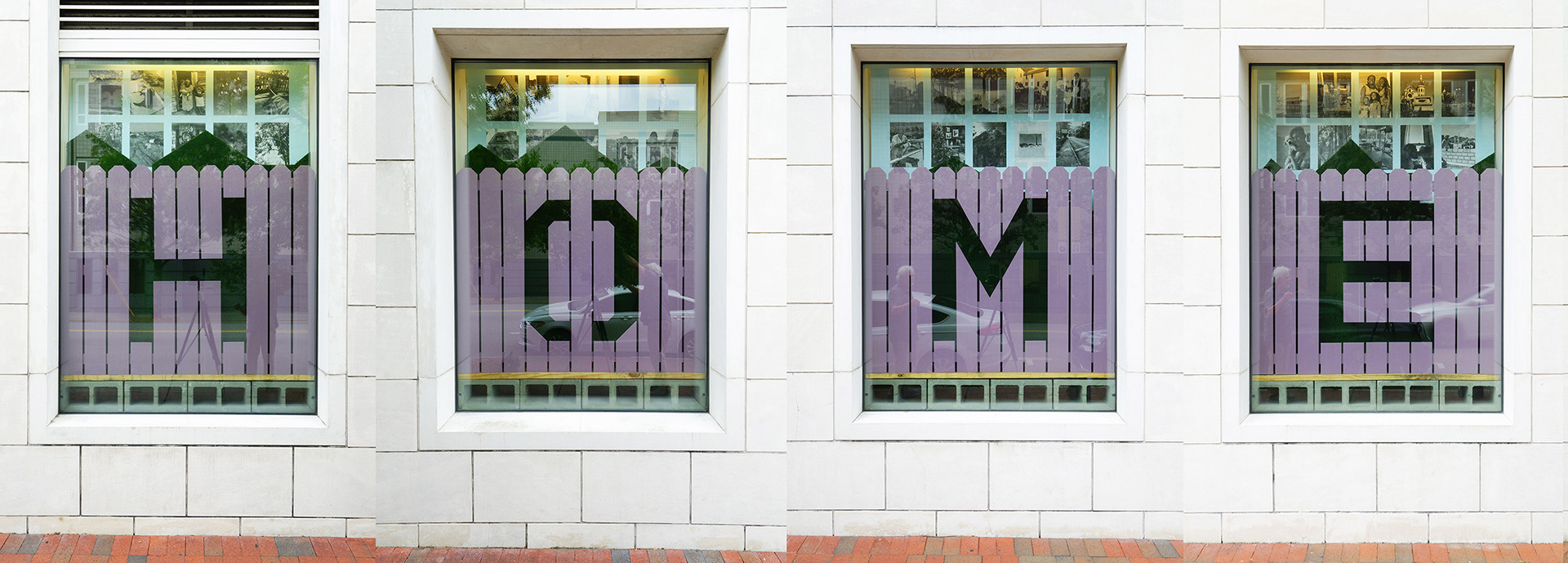 A sense of home (installed at Jepson Center, Savannah, GA), 2018