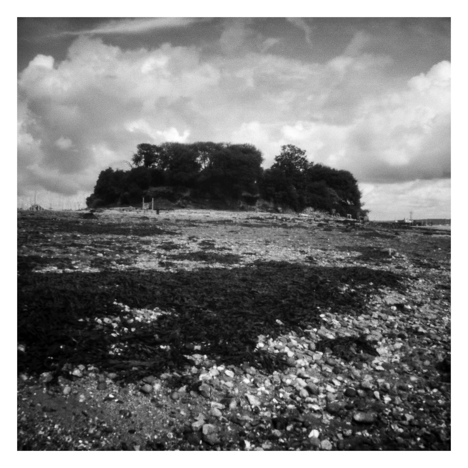 Rat Island Portsmouth Harbour_Pinhole Photograph_© Harvey Mills
