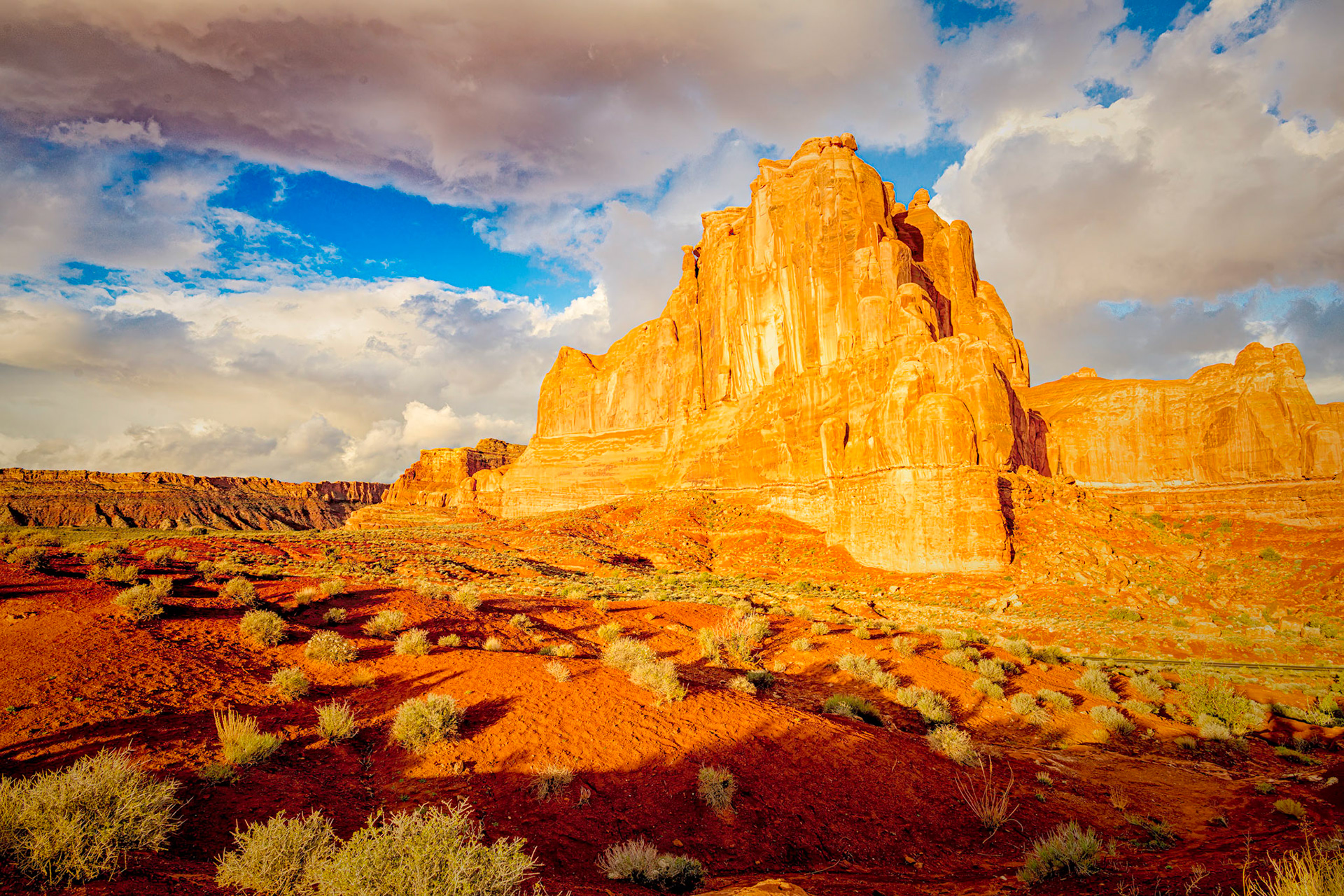 Morning at Arches N.P.